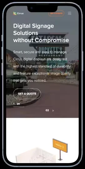Cirrus digital signage growth case study