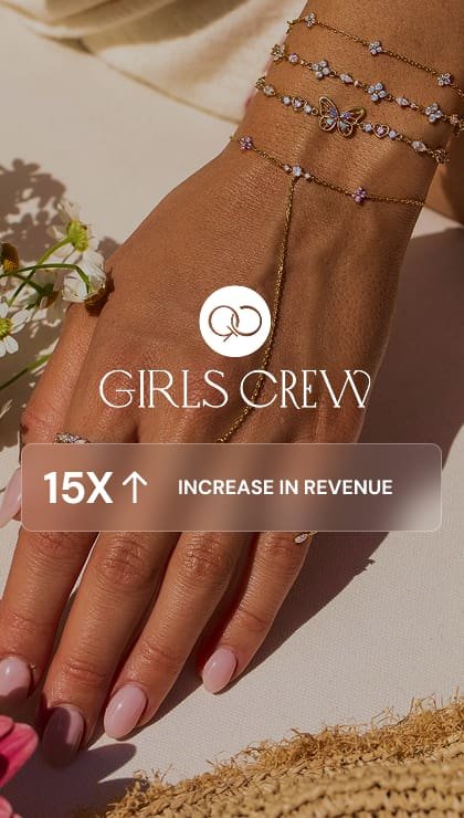 Girls Crew paid social advertising case study